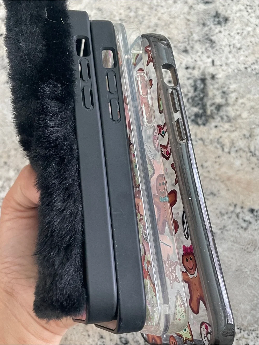 5 Phone cases and screen protector for iPhone 12 Pro new and other